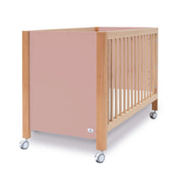 Lettino co-sleeping 60x120 cm (5in1) legno/rosa · Ombra C167-M9559