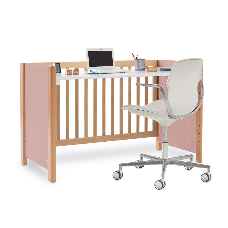 Lettino co-sleeping 60x120 cm (5in1) legno/rosa · Ombra C167-M9559