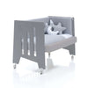 Lettino co-sleeping 60x120 cm (5in1) bianco/antracite · Omni Due Antracita