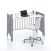 Culla 60x80 cm e lettino 60x120 cm (7in1) antracite · Omni Tre Antracita