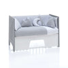 Lettino co-sleeping 60x120 cm (5in1) bianco/antracite · Omni Due Antracita