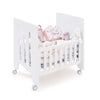 Culla co-sleeping (5in1) con ruote 60x80 cm bianco · Omni Uno White