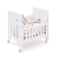 Culla co-sleeping (5in1) con ruote 60x80 cm bianco · Omni Uno White