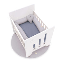 Culla co-sleeping (5in1) con ruote 60x80 cm bianco · Omni Uno White