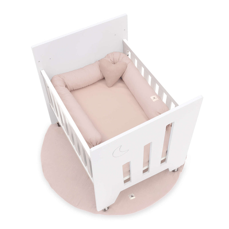 Culla co-sleeping (5in1) con ruote 60x80 cm bianco · Omni Uno White