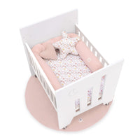 Culla co-sleeping (5in1) con ruote 60x80 cm bianco · Omni Uno White