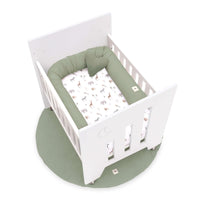 Culla co-sleeping (5in1) con ruote 60x80 cm bianco · Omni Uno White