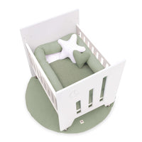 Culla co-sleeping (5in1) con ruote 60x80 cm bianco · Omni Uno White