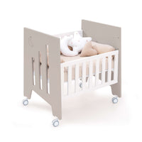 Culla 60x80 cm e lettino 60x120 cm (7in1) beige · Omni Tre Arena