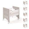 Culla co-sleeping (5in1) con ruote 60x80 cm beige · Omni Uno Arena