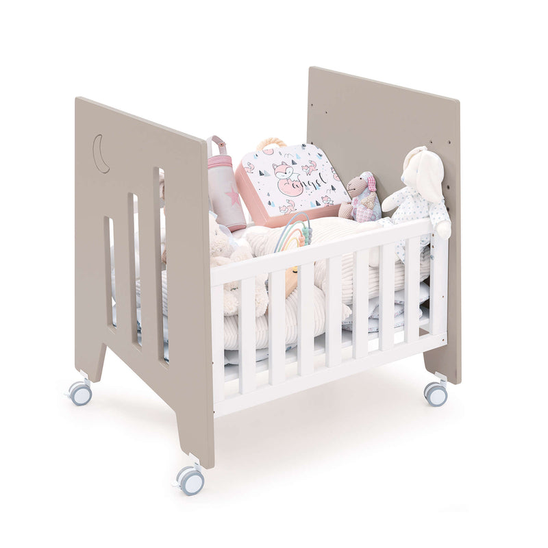 Culla 60x80 cm e lettino 60x120 cm (7in1) beige · Omni Tre Arena