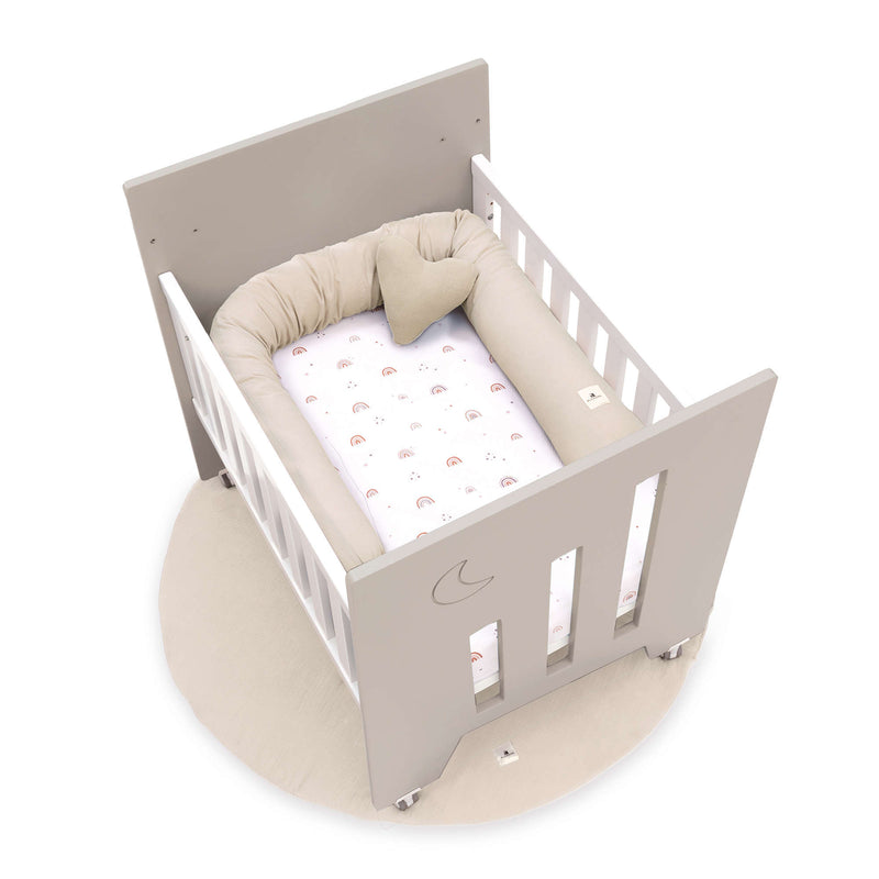 Culla co-sleeping (5in1) con ruote 60x80 cm beige · Omni Uno Arena