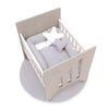 Culla co-sleeping (5in1) con ruote 60x80 cm beige · Omni Uno Arena