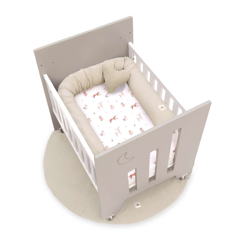 Culla co-sleeping (5in1) con ruote 60x80 cm beige · Omni Uno Arena