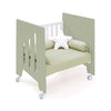 Culla 60x80 cm e lettino 60x120 cm (7in1) verde-oliva · Omni Tre Erba