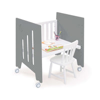Culla 60x80 cm e lettino 60x120 cm (7in1) antracite · Omni Tre Antracita