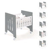 Culla co-sleeping (5in1) con ruote 60x80 cm antracite · Omni Uno Antracita