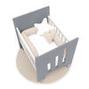 Culla co-sleeping (5in1) con ruote 60x80 cm antracite · Omni Uno Antracita