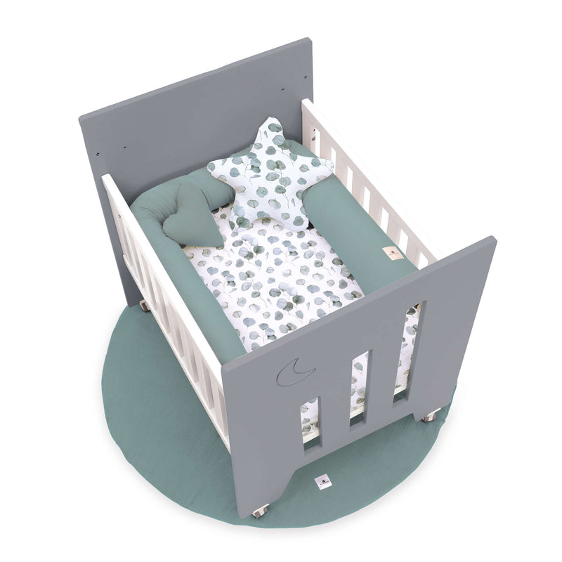 Culla co-sleeping (5in1) con ruote 60x80 cm antracite · Omni Uno Antracita