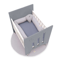 Culla co-sleeping (5in1) con ruote 60x80 cm antracite · Omni Uno Antracita