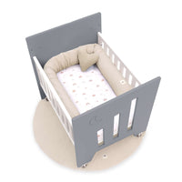 Culla co-sleeping (5in1) con ruote 60x80 cm antracite · Omni Uno Antracita