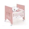 Culla 60x80 cm e lettino 60x120 cm (7in1) rosa · Omni Tre Quarzo