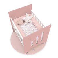 Culla co-sleeping (5in1) con ruote 60x80 cm rosa · Omni Uno Quarzo