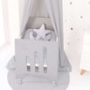 Culla co-sleeping (5in1) con ruote 60x80 cm grigio · Omni Uno Grey