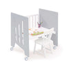 Culla 60x80 cm e lettino 60x120 cm (7in1) grigio · Omni Tre Grey