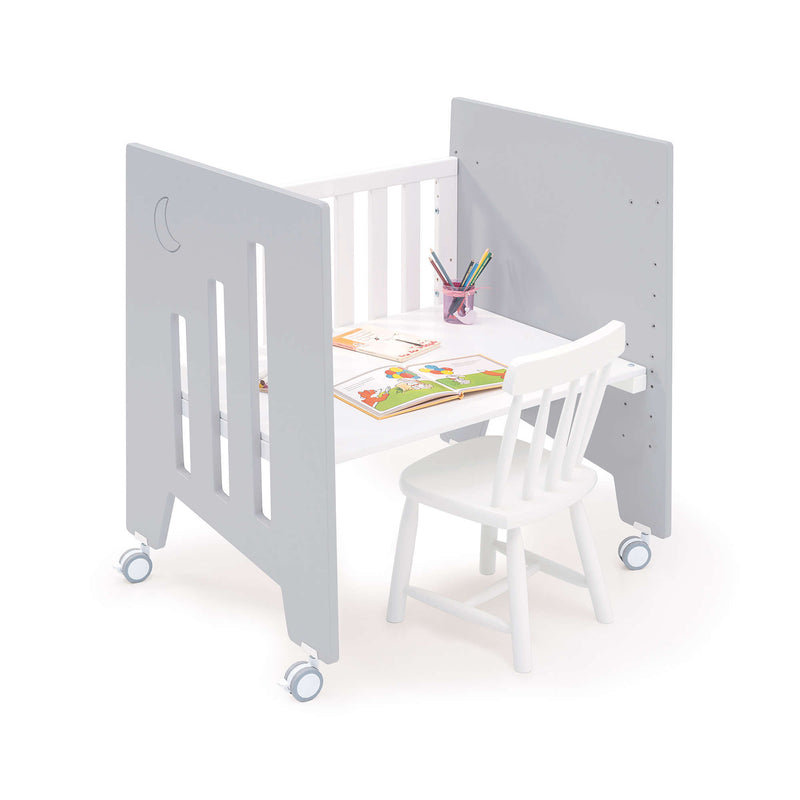 Culla 60x80 cm e lettino 60x120 cm (7in1) grigio · Omni Tre Grey