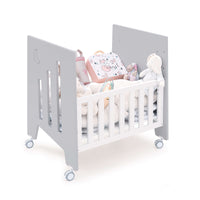 Culla 60x80 cm e lettino 60x120 cm (7in1) grigio · Omni Tre Grey