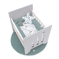 Culla co-sleeping (5in1) con ruote 60x80 cm grigio · Omni Uno Grey