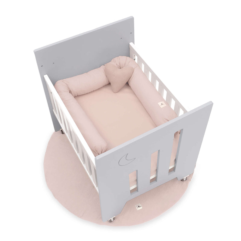 Culla co-sleeping (5in1) con ruote 60x80 cm grigio · Omni Uno Grey