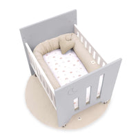 Culla co-sleeping (5in1) con ruote 60x80 cm grigio · Omni Uno Grey