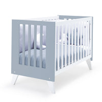 Culla e lettino insieme (7in1) bianco/blu · Nexo Tre Blu denim