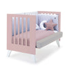 Lettino co-sleeping 60x120 cm (4in1) rosa chiaro · Nexo Due Flamingo