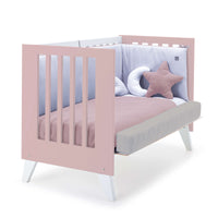 Lettino co-sleeping 60x120 cm (4in1) rosa chiaro · Nexo Due Flamingo