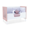 Lettino co-sleeping 60x120 cm (4in1) rosa chiaro · Nexo Due Flamingo