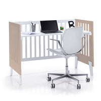 Culla e lettino insieme (7in1) bianco/beige · Nexo Tre Arena