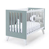 Culla e lettino insieme (7in1) bianco/verde eucalipto · Nexo Tre Eucalyptus