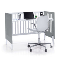Culla e lettino insieme (7in1) bianco/antracite · Nexo Tre Antracita