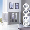 Lettino co-sleeping 60x120 cm (4in1) bianco/antracite · Nexo Due Antracita