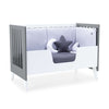 Lettino co-sleeping 60x120 cm (4in1) bianco/antracite · Nexo Due Antracita
