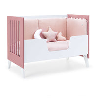Lettino co-sleeping 60x120 cm (4in1) rosa · Nexo Due Quarzo
