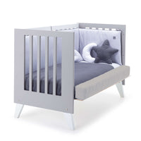 Lettino co-sleeping 60x120 cm (4in1) bianco/grigio · Nexo Due Grey