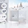 Lettino co-sleeping 60x120 cm (4in1) bianco/grigio · Nexo Due Grey