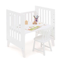 Culla 60x80 cm per co-sleeping (5in1) bianco · Nexo Uno White