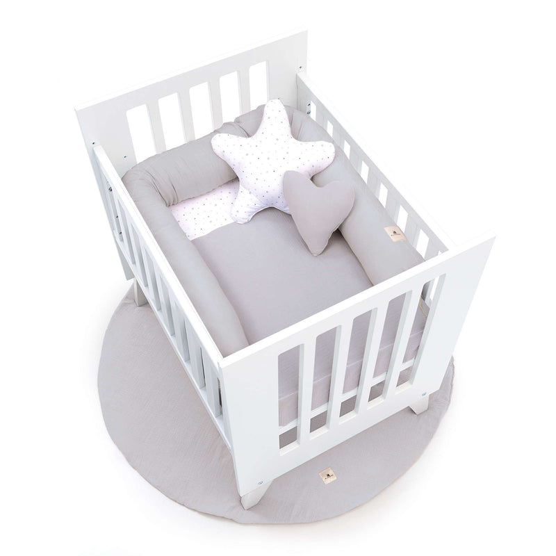 Culla 60x80 cm per co-sleeping (5in1) bianco · Nexo Uno White