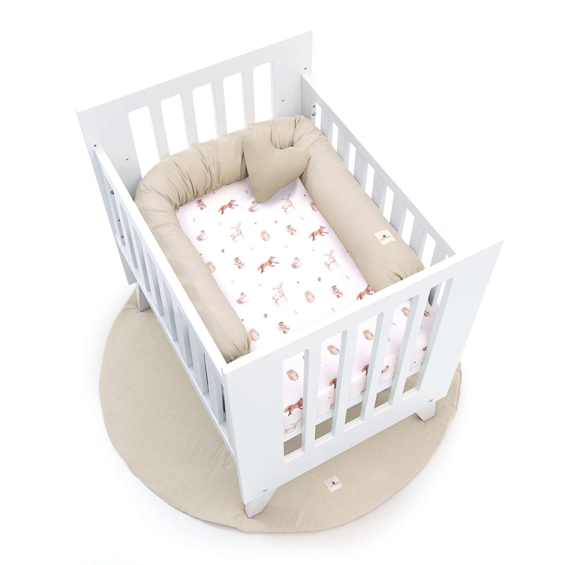 Culla 60x80 cm per co-sleeping (5in1) bianco · Nexo Uno White