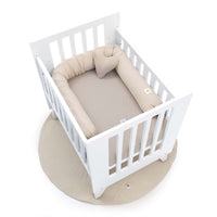 Culla 60x80 cm per co-sleeping (5in1) bianco · Nexo Uno White